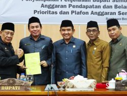 Paripurna DPRD, Bupati Haji Mo Sampaikan Rancangan KUA & PPAS Tahun 2023