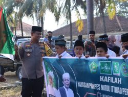 Polres Loteng Gelar Pengamanan Pawai Santri Dalam Menyambut Tahun Baru Hijriyah