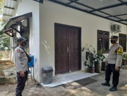 Polsek Maluk Sampaikan Ini Saat Laksanakan Pengamanan Ibadah Bagi Umat Nasrani