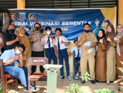 Polresta Mataram Buka  Gerai  Vaksin  di Sekolah