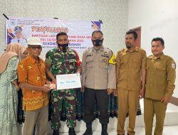 Penyaluran Dana BLT-DD Desa Sekongkang Bawah Libatkan Polmas & Babinsa