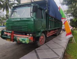 Sepeda Motor Beat Tabrak Truck Fuso, Pengendara Sepeda Motor Tewas Di Tempat