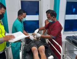 Seorang Pengendara Meniggal Akibat Kecelakaan Tunggal