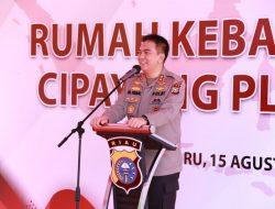Rumah Kebangsaan Cipayung Plus Riau Diresmikan