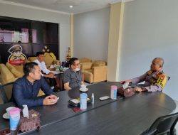 Kapolresta Mataram Terima Kunjungan GM Lombok Epicetrum Mall Mataram