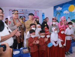 Kapolda NTB Launching Pembelajaran Jarak Jauh di Sekolah Satu Atap