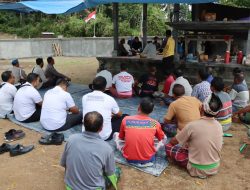 Kapolresta Mataram Berkunjung ke Pura Dalam Giri Buana Lingsar