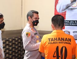 Polres Batubara Release Penangkapan Judi Online