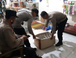 Polsek Empang Gerebek Penjual Miras