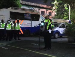 Sat Lantas Polresta Mataram Gelar Turjawali Malam