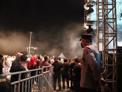 Kapolresta Mataram Pimpin Pengamanan Event Konser Dewa 19