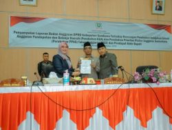 Wabup hadiri Sidang Paripurna Perubahan KUA dan PPAS Tahun 2022