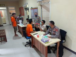 Tim Biddokes Polda NTB Lakukan Pemeriksaan Odontogram Forensik Terhadap Tahanan