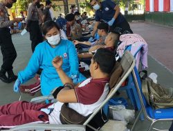 Polda NTB Gelar Donor Darah Untuk Anggota