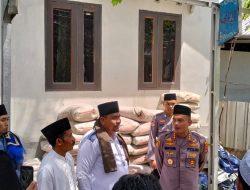 Safari Kamtibmas Polresta Mataram Serahkan Bantuan Semen