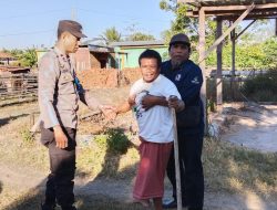 Polsek Plampang Kembali Berikan Bantuan Bagi  Warga Sakit Stroke