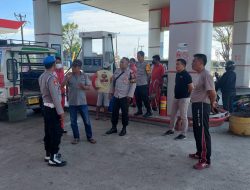 Kapolres Lobar Cek SPBU Pendistribusi BBM Subsidi