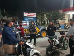 Polres Bima Kota Patroli Obyek Vital Terikat Kenaikan BBM