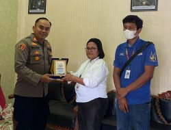 PT Mora Telematika Apresiasi Kinerja Polsek Lima Puluh