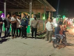 Kapolsek Dan Kanit Reskrim Polsek Medang Deras Patroli Antisipasi 3C