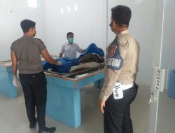 Dilindas Oleh truck Yang Di tumpangi Nya, Dani Tewas Di Tempat