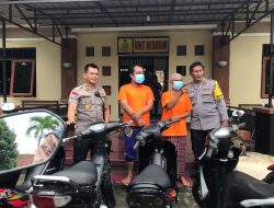 Polsek Sandubaya Amankan Pelaku Tindak Pidana Curanmor
