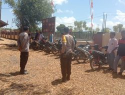 Polsek Plampang Razia Knalpot Racing Di Sekolah 