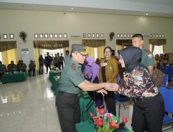 Korem 162/ WB gelar Silaturahmi KBT, Danrem : TNI Harus tetap Kokoh
