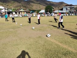 Wakapolres KSB Hadiri Pembukaan Turnamen Bola Kades Cup