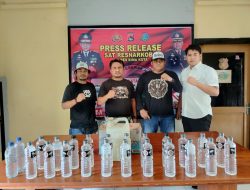 Tim Cobra Bravo Polres Bima Kota Sita Miras jenis  Arak dan Sofi