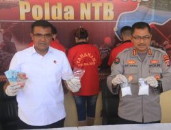 Tim Opsnal Dirresnarkoba Polda NTB Tangkap 3 Pejahat Narkoba