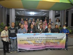 Wabup Sumbawa Lepas Peserta Study Tour 3 Negara Sekolah Pascasarjana UTS