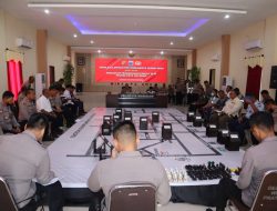 Polresta Mataram Gelar TFG Sispam Kota Mataram Jelang Pemilu 2024