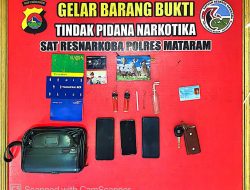 Polisi Tangkap Residivis Narkoba Bersama 3 Orang Rekanya
