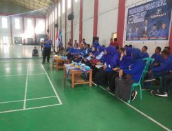 Meriahkan HUT Partai Demokrat 21, SF Buka Turnamen Bola Voly AHY Cup 2022