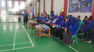 Meriahkan HUT Partai Demokrat 21, SF Buka Turnamen Bola Voly AHY Cup 2022