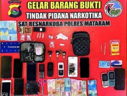 Satresnarkoba Polresta Mataram Kembali Amankan 6 Pelaku Kejahatan Narkoba