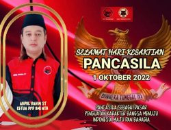 Ketua DPD BMI NTB Bram: Selamat Hari Kesaktian Pancasila