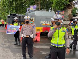 Sat Lantas Polresta Mataram Sosialisasi Ops Zebra Rinjani