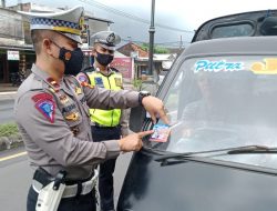 Satlantas Polres Loteng Sosialisasi Ops Zebra Rinjani 2022