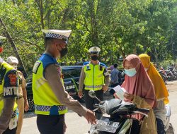 Operasi Zebra Rinjani 2022,Satlantas Polres KSB Beri Himbauan