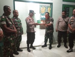 Polsek Sekongkang Berikan Surprise Koramil 1628-02