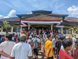 Warga Peteluan Indah Unras Tolak Pembuatan Sumur Bor