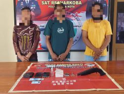 Polisi Tangkap 3 Pelaku Kejahatan Narkotika