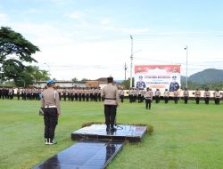 Kapolres KSB Pimpin Upacara Hari Kesadaran Nasional