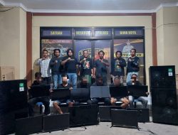 Tim Puma Bima Kota Tangkap Pembobol Toko Elektronik