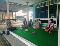 Bhabinkamtibmas Pagesangan Sambang Duka Warga