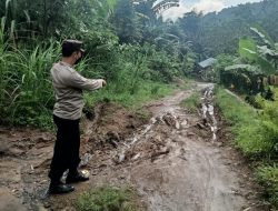 Polmas Sambang Warga Wilayah Rawan Longsor & Banjir
