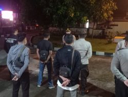 Kapolsek Pagutan Pimpin KRYD Antispasi Kasus 3C