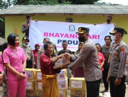 Polres Lotara  Baksos di Malaka Pasca Banjir